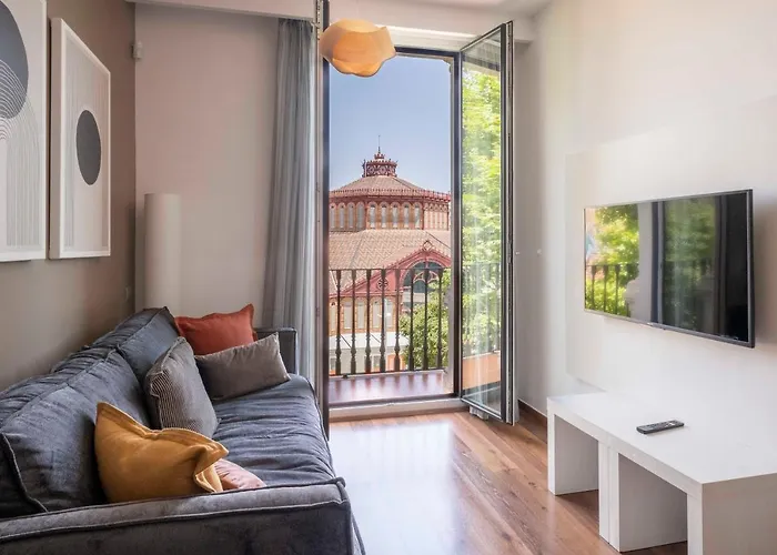 Апартаменты Aspasios Market Balconies Барселона